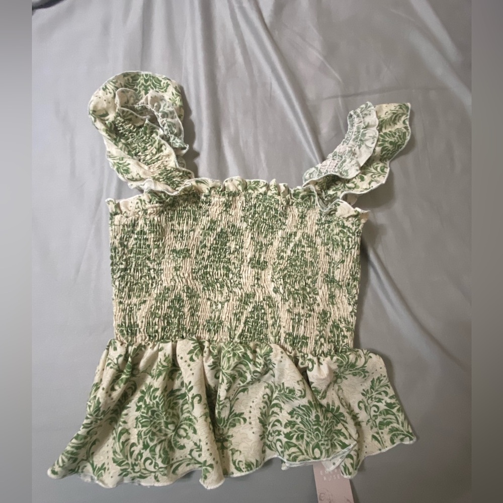 Emery rose floral blouse